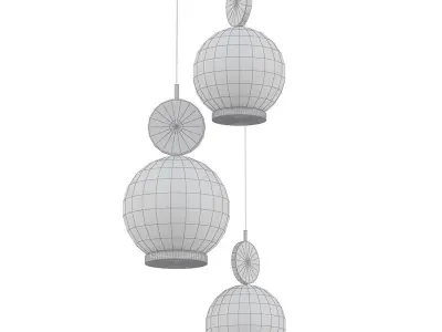 Rosa cluster 3D model