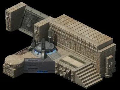 Different dimension - architecture - architecture 09 3D model