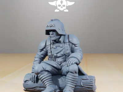 GrimGuard Comrades 3D print model