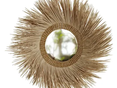 Straw Mirrors 2 3D model