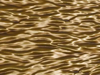 Sci-Fi Gold Insulated Thermal Foil PBR Seamless Texture