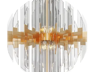 Zion Sphere Pendant by Cyan Designs 3D model