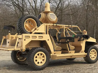  American Wheeled Military Vehicles 5 in 1 PBR vol2 