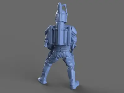 Jango Fett Action Figure 3D model