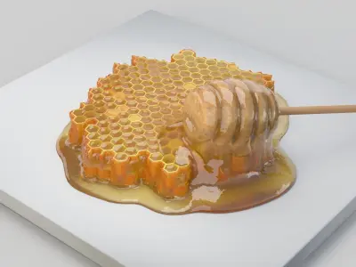 Honeycomb 3D model