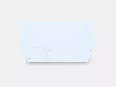 NORDLI Chest of 6 drawers Low-poly 3D model