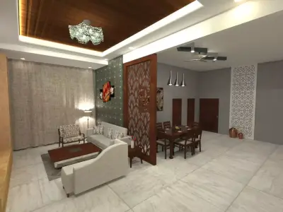 living aera 3D model