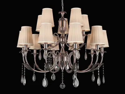 691154 Cappa Osgona Chandelier 3D model