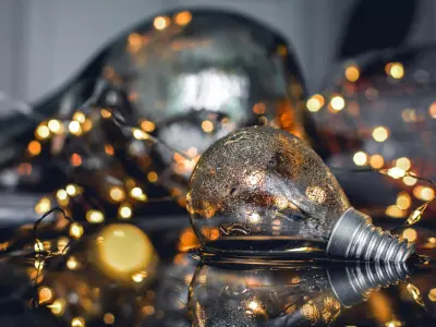  Melted incandescent light  3D print model