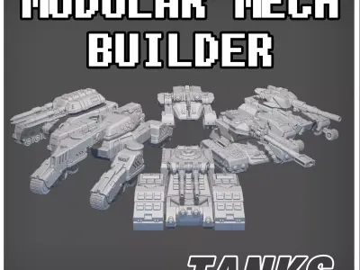 MMB Tanks 3D print model