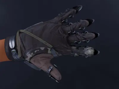 Robotic Gloves 3D model