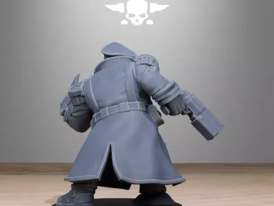 FreeGuard Mutant Officer 3D print model