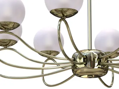 MM Lampadari Papillon 7207-8 Pendant Light 3D model