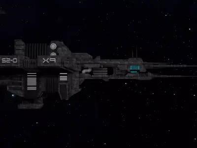 Spaceship 3D model