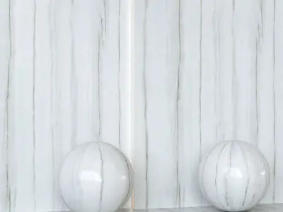 Porcelanosa Xtone Bianco Lasa Tile - Marble Look 3D Model Texture