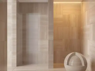 Marble wall 246 3D model