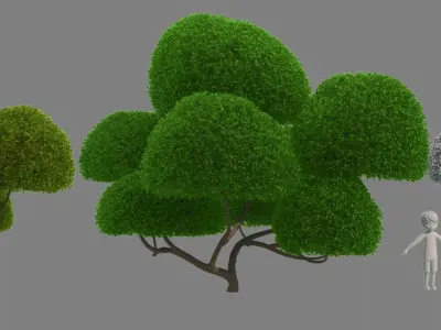  Cartoon Tree Collection 