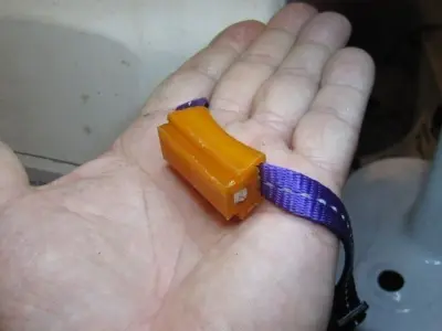 Cat collar magnet thing Free 3D print model