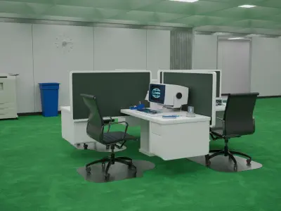 Severance Office 3D model