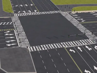  Houdini Procedural Roads Constructor 