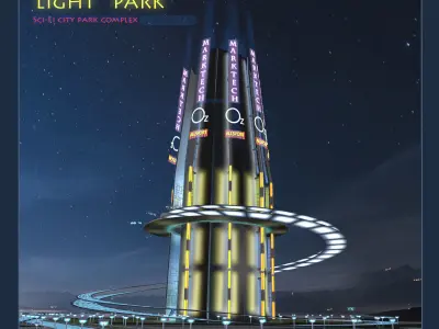 Future City Buildings 3D Model Pack