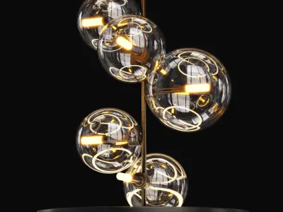 IONA B lampatron pendant light 3D model