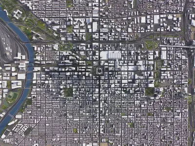 Philadelphia - Metropolitan Area 3D Model Pack