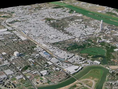 Changsha - China 3D model