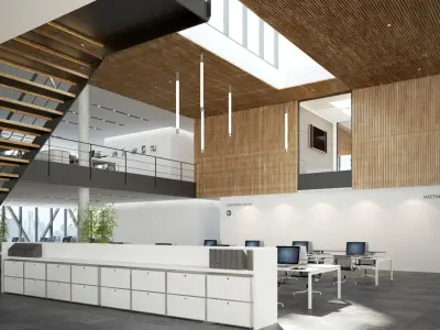  Full Office Interior 