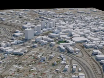 El Paso - USA 3D model