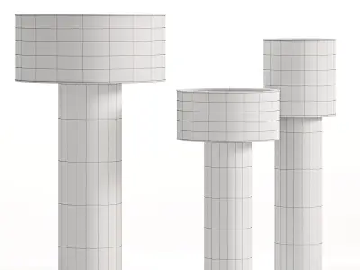 Foscarini for Diesel Pipe Floor Lamps 3D model purchase