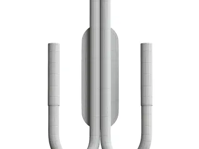  Rousseau Double Wall Sconce 3D model