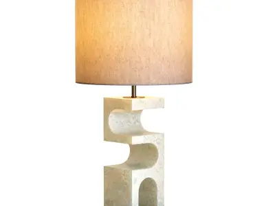 Crate and Barrel Boveda Table Lamp 3D model