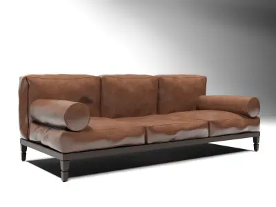 Living Room Free 3D model 5