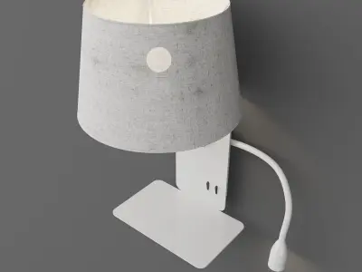 Frances Wall Light 3D model
