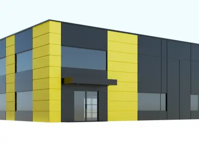 Medium Warehouse 3D model