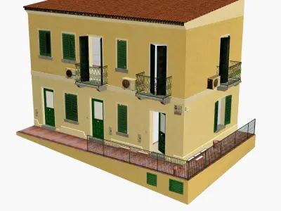 Village Home S-E 3D model