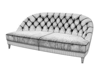 Dalila Sofa 210 3D model
