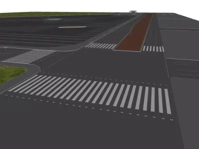 CITY BLOCK TERREINE  3D model