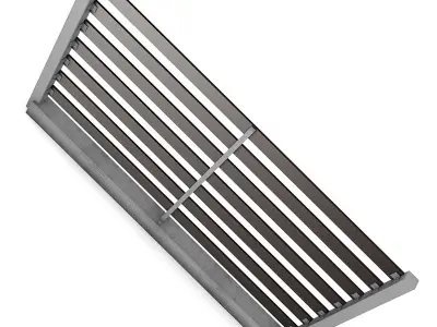 Wooden Fence 3D model