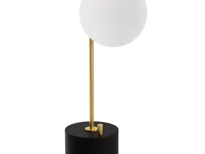  Dalisha Metal Novelty Lamp 3D model