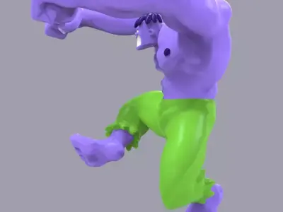 THE INFRAGGABLE KRUNK-JUSTICE FRIENDS-PARTS AND COMPLETE 3D print model