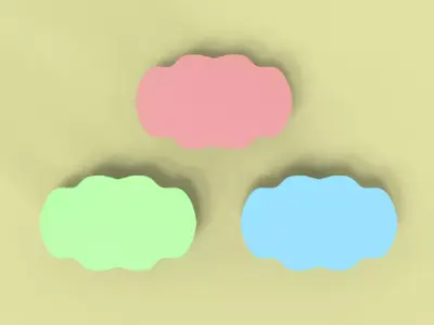 Tables For Kids 3D print model