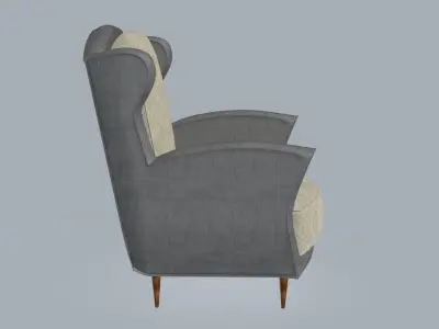 Wilson Armchair 3D model