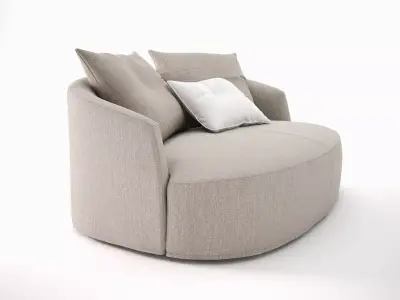 Francesca Sofa 3D model