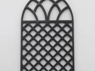 miniature Window Gothic inspired 2 3D print model