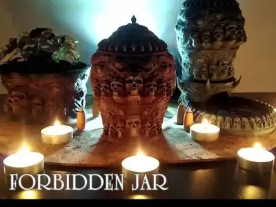 Forbidden jar - Forbidden dice tower - Forbidden flowerpot 3D print model