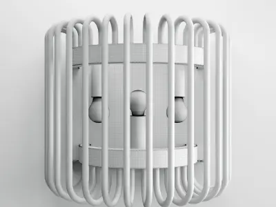 Wall lamp 3D model 25