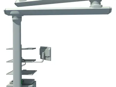 Detailed Medical Equipment 08 3D model