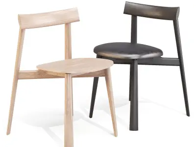 Cizeta Remo - Dining Chairs Low-poly 3D model